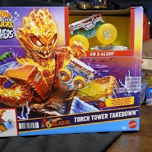 Power Smashers Monster Trucks HW 5-Alarm Toy